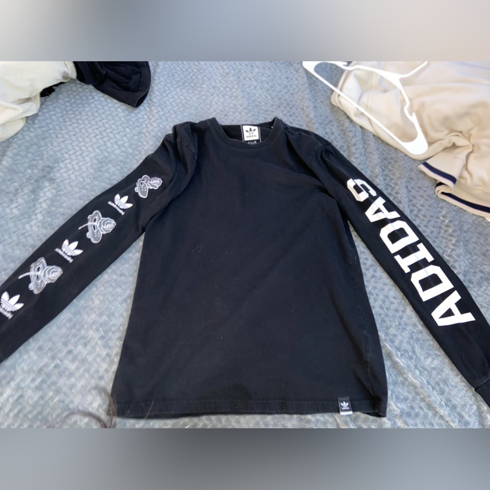 Black Adidas Long sleeve shirt